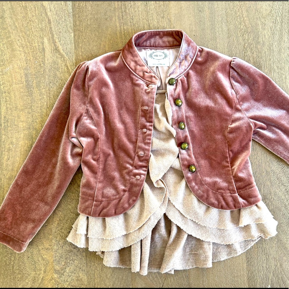 Joyfolie mollie JACKET IN ROSE

Velvet, used, non smoking